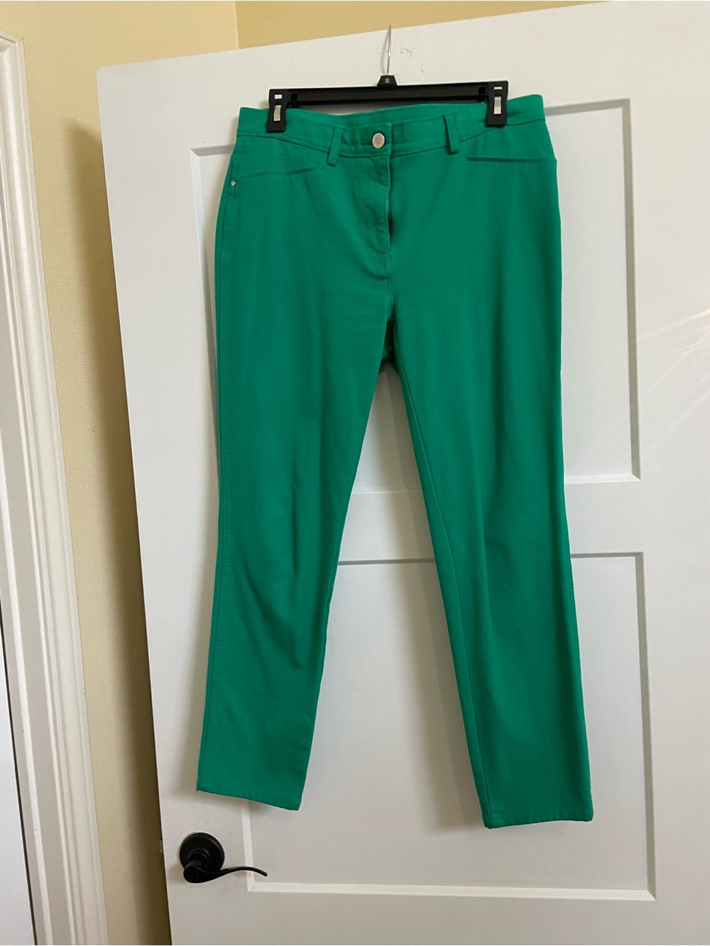 Chico's Emerald Green So Slimming Pants